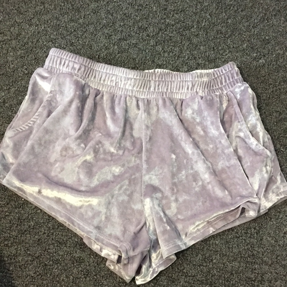 Forever 21 Crush velvet shorts